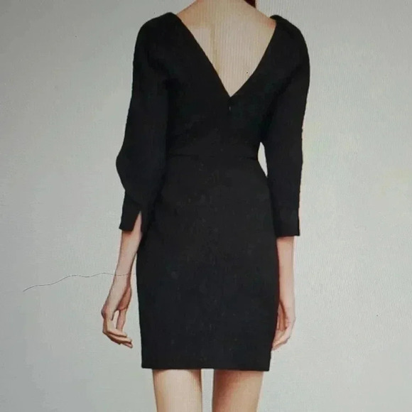 BCBG MAXAZRIA DRAPED SHOULDER DRESS SIZE 10 - Picture 3 of 6